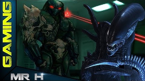 AVP2 Aliens VS Predator 2 Retro Game Walkthrough ALIEN MISSION 5