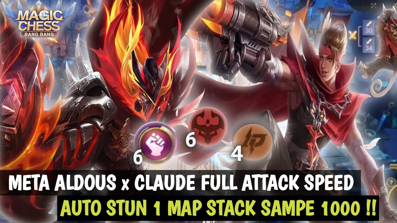 HYPER ALDOUS x CLAUDE 6 WRESTLER 6 ABYSS 4 LOS PECADOS | COMBO MAGIC CHESS TERKUAT UPDATE 2022