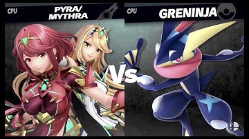 Super Smash Bros. Ultimate - Pyra/Mythra VS Greninja