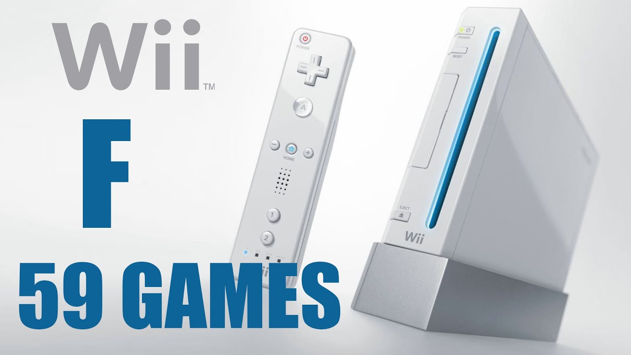behang Resultaat Heel The Wii Project - Compilation F - All Nintendo Wii Games (US/EU/JP/AU) -  YouTube