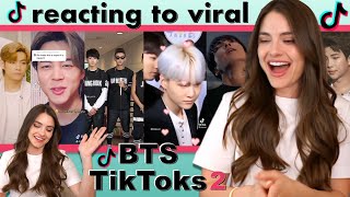 Reacting to Viral BTS TikToks | Part 2