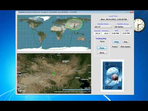 SimpleSat Look Down - General Operation - best viewed full screen in HD