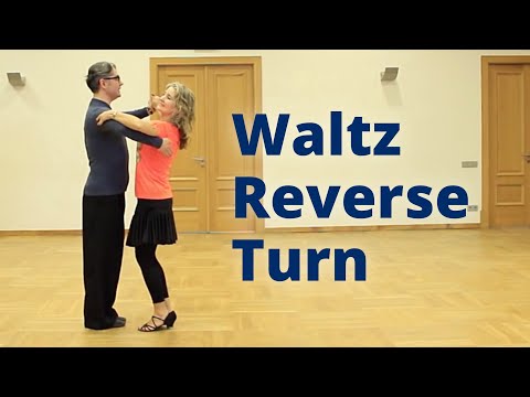 Waltz Basic Steps for Beginners | Reverse Turn