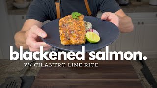 Blackened Salmon w/ Cilantro Lime Rice by It's Ryan Turley 172 views 1 year ago 3 minutes, 3 seconds