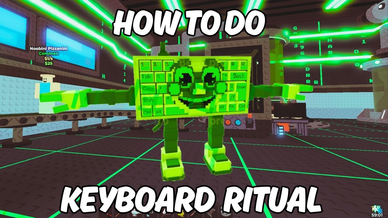 HOW TO DO THE KEYBOARD RITUAL IN SAB (3AM ONLY)🔥 - YouTube