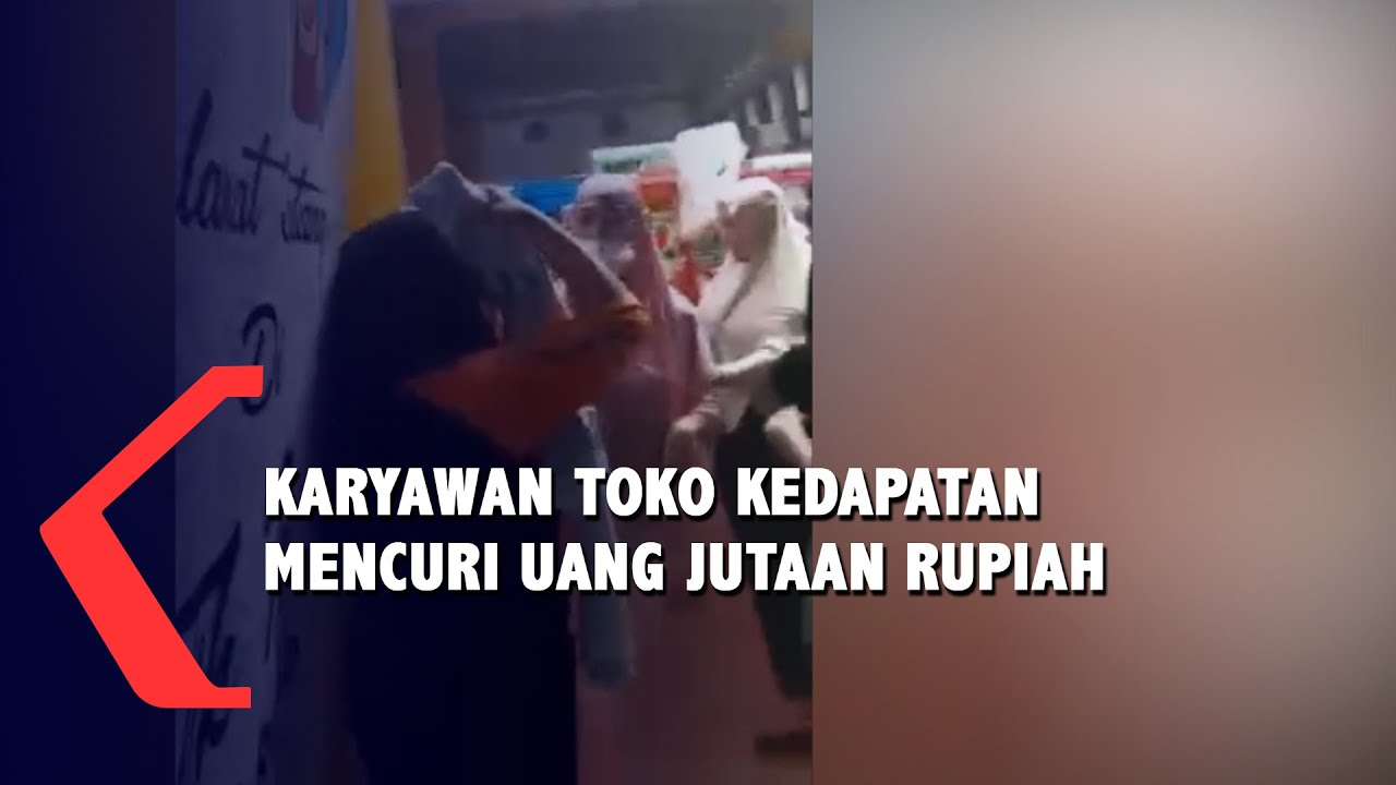 Kedapatan Mencuri Uang , Salah Satu Karyawan Minimarket Diamuk Pemiliknya