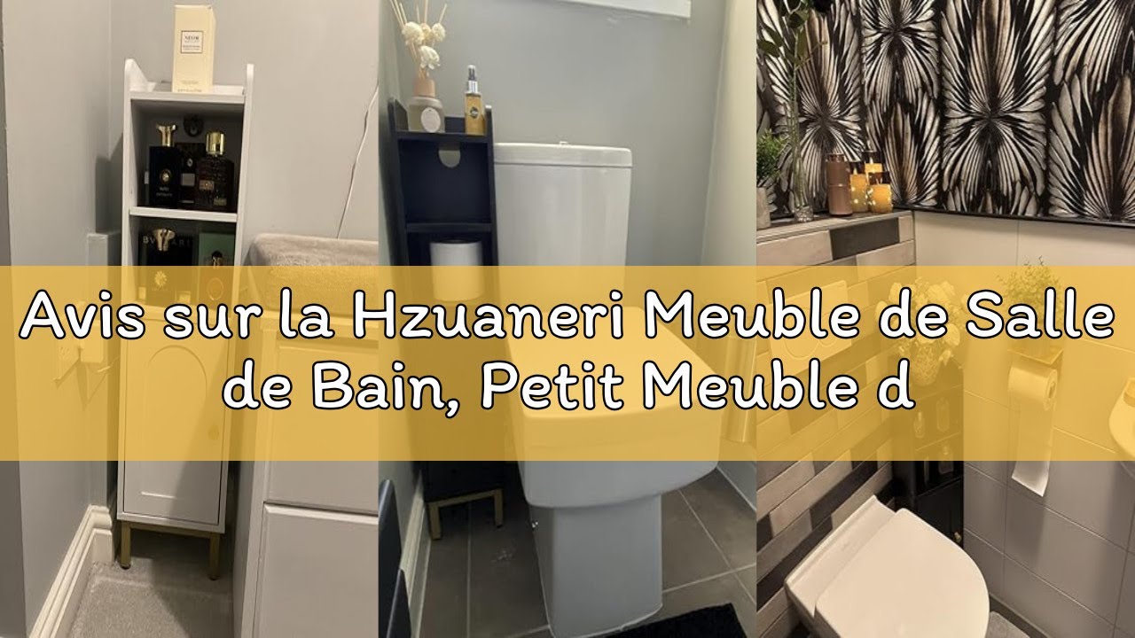 Meuble Salle De Bain Étroit 20x37x83cm - Armoire Rangement Chêne Clair Avec Portes Et Étagères Réglables