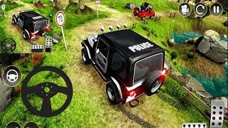 Offroad Police Jeep 4x4 Driving & Racing Simulator - Best Car Games Android Gameplay screenshot 4
