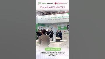 🚀 Live from Embedded World 2025!