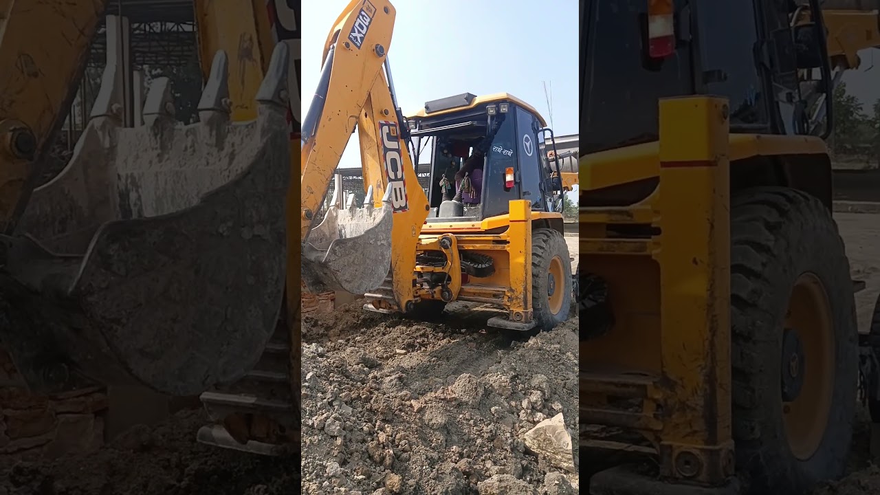 jcb Backhoe video 