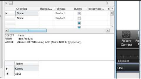 Программирование на sql server Запросы Часть 1 Запрос 2.avi