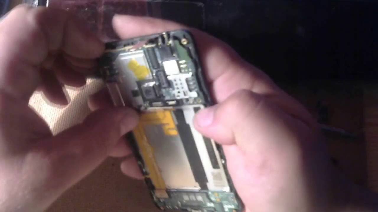 Разбор и замена сенсора Nokia 625 Lumia