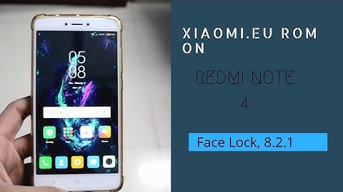 Xiaomi.Eu Official 8.2.1 Rom on Redmi Note 4 ( Face lock ) Better than Miui Pro Rom