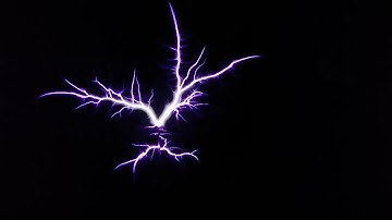 Highvoltage Lightning Tesla Coil Low-to High Slow to Fast #sience #physics #thunder #emperor #sith