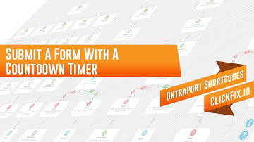 Submit A Form With A Countdown Timer On Ontraport