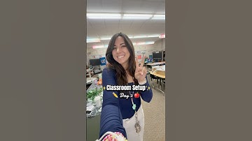 ✏️ Teacher Classroom Setup Day 2 🍎 #teachersofyoutube #classroomsetup #classroomenvironment