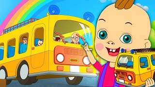 Wheels On The Bus - Baby Songs - Nursery Rhymes & Kids Songs