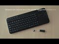 Logitech Wireless Touch Keyboard K400 review