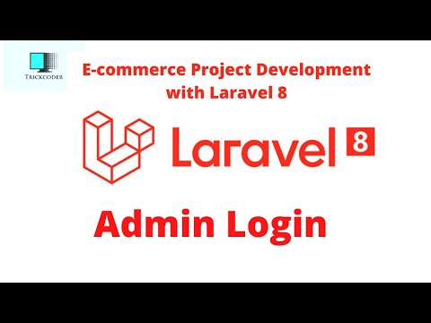 Admin login in laravel | laravel 8 admin login system | laravel tutorial for beginners step by step