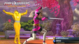 Power Rangers Ninja Steel Sarah Thompson and Mighty Morphin Yellow Ninja Ranger Aisha Campbell screenshot 2