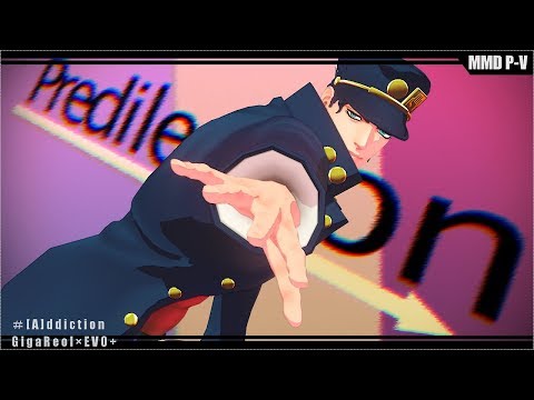 【ジョジョMMD】[A]ddiction【1～7部主人公】