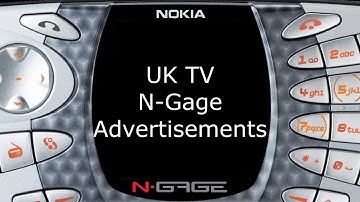 Nokia N-Gage Advertisement Compilation - UK