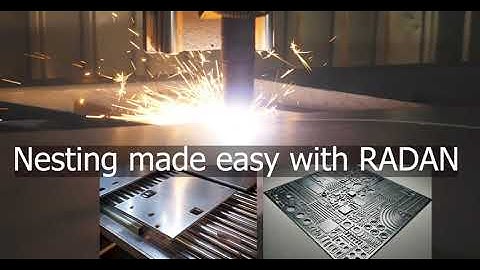 Nesting made easy with RADAN Split drawing to nest