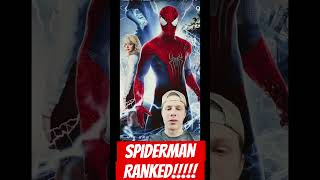 All 8 Spider-Man Movies RANKED! #shorts #mcu #spiderman