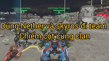 War robot | Đi team chạy trụ cùng các ae trong clan