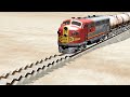 Trains vs Old Broke Railway | BeamNG.Drive McQueen