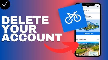 How to delete your account in the Bikemap app?