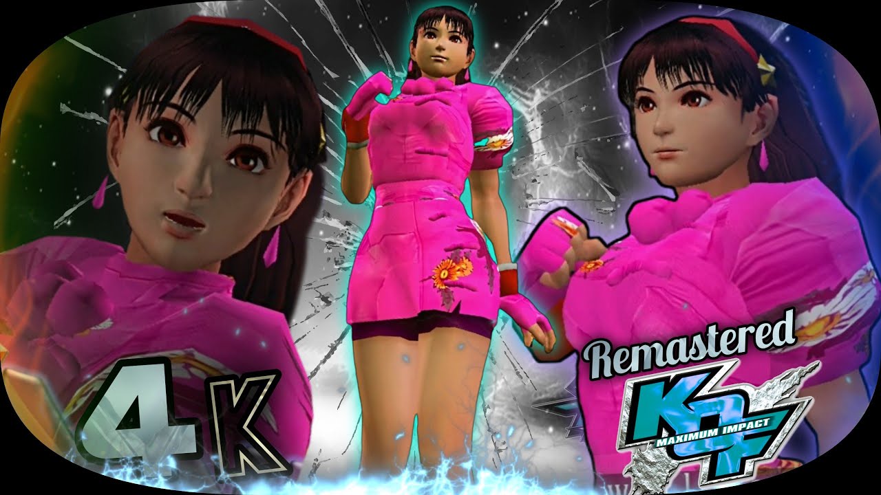 Athena Asamiya ( Xiaoyu T4 design ) King of Fighters Maximum Impact Remastered UHD 4K 60 FPS 