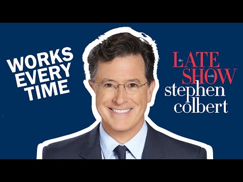 Video: Consigue entradas para el Late Show con Stephen Colbert