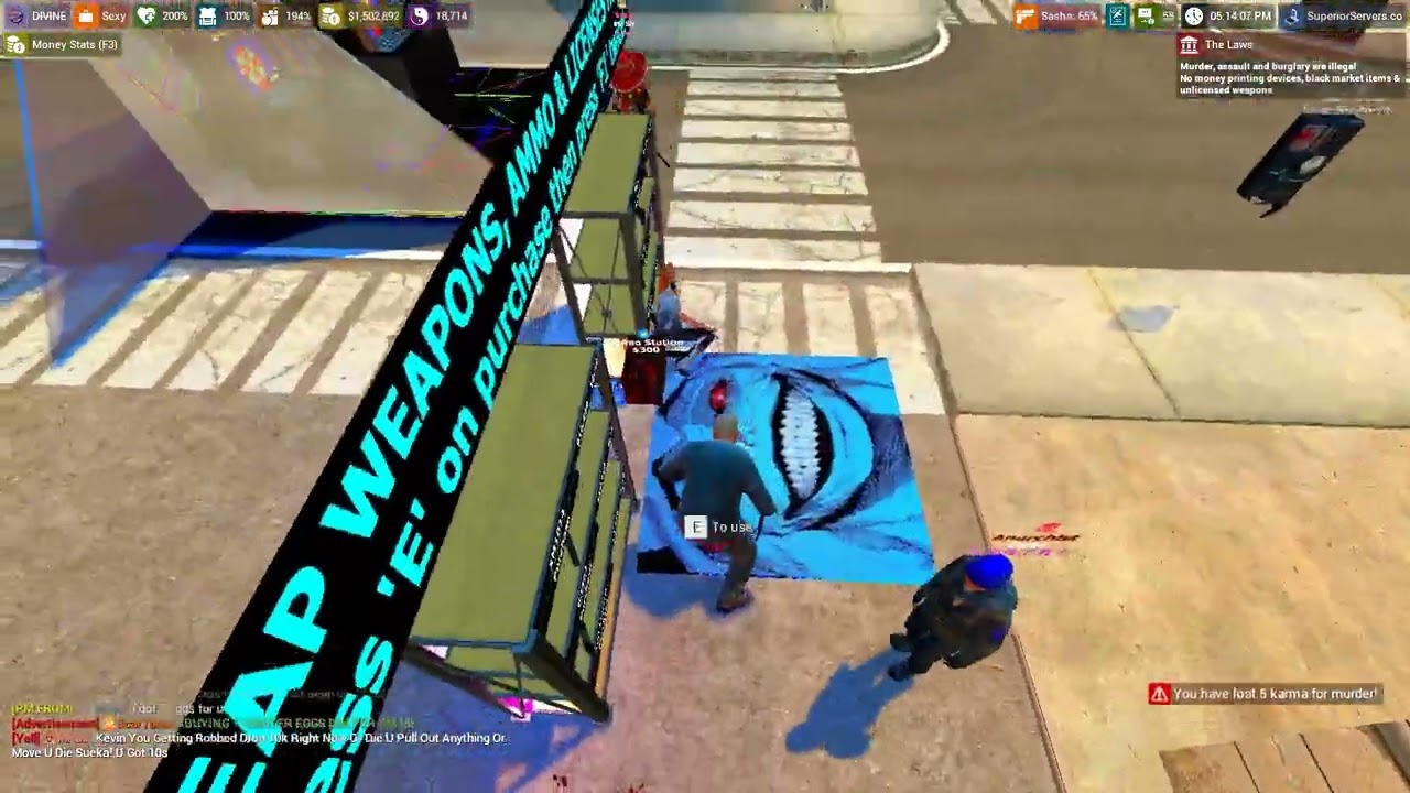 "Zing" - A Garry's Mod Superior Servers Darkrp Raid & PVP Compilation