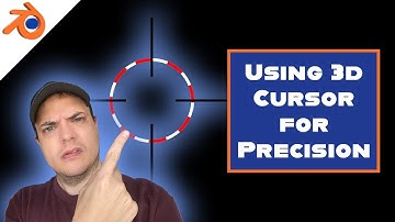 Blender Tutorial: Move to an EXACT Distance Using the 3D Cursor (The Pro Method)