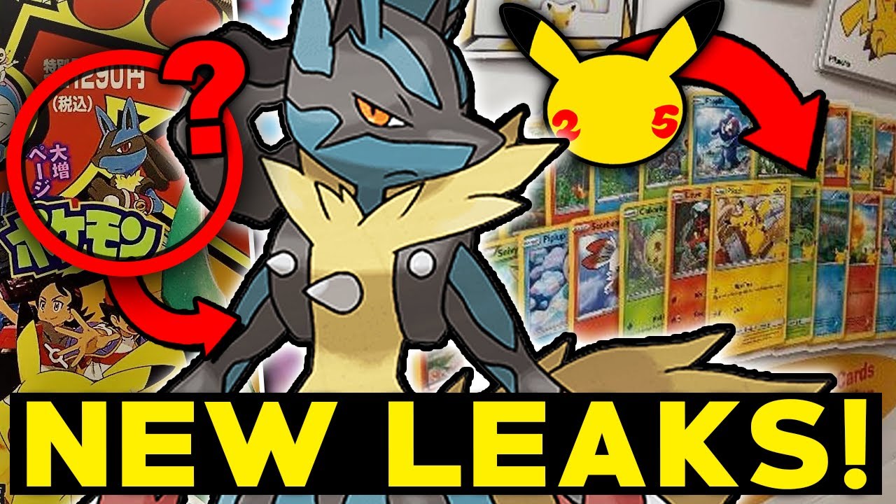 New Pokemon 25th Anniversary Leaks Ash May Get Mega Lucario Pokemon 21 News Youtube New Pokemon 25th Anniversary Leaks Ash May Get Mega Lucario Pokemon 21 News Youtube