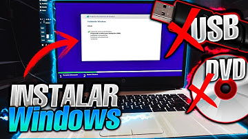 😎Tutorial Instalar Cualquier Windows sin MEMORIA USB ni DVD ⚡/
