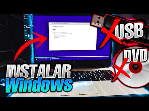 Video: Cómo Instalar Windows Si No Hay Disquetera