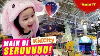 Serunya Bermain di Kids City mencoba semua mainan anak-anak | Happy Kids Playing at Playground