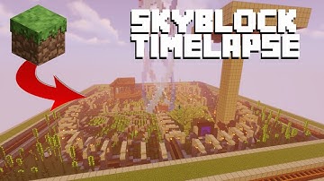 ✅One Block - Skyblock | Minecraft Timelapse [+Download]