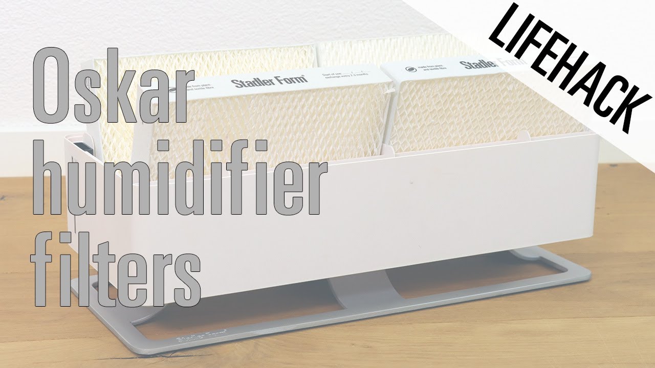 Oskar humidifier filter - Lifehack - YouTube