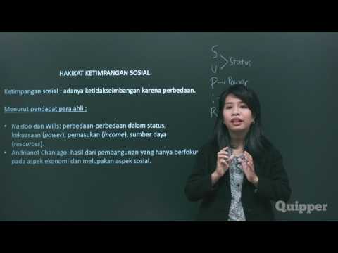 Video: Perbedaan Antara Ketimpangan Sosial Dan Stratifikasi Sosial