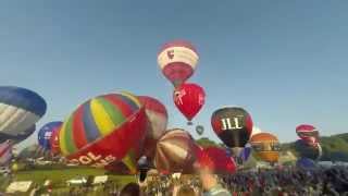 Bristol International Balloon Fiesta 2015 Time Lapse
