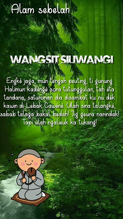 wangsit Siliwangi #siloka #orangsunda #padjadjaran #siliwangi #shorts #pribahasa #sunda