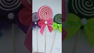Fake Handmade Lollipops 🍭 Large Lollipop 🍭 Candy Party Decor #shorts