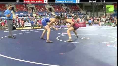 152 Brooks Schrimsher vs. Cameron Paschal