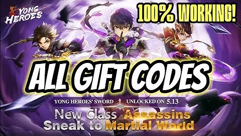 *August* All Gift Codes Yong Heroes 2021 I All Activation Codes Yong Heroes 2021