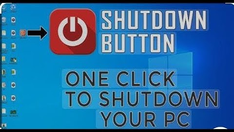 💥 Create a One-Click Shutdown Shortcut in 10 Seconds! (Windows Hack)#trending #tech #highlights