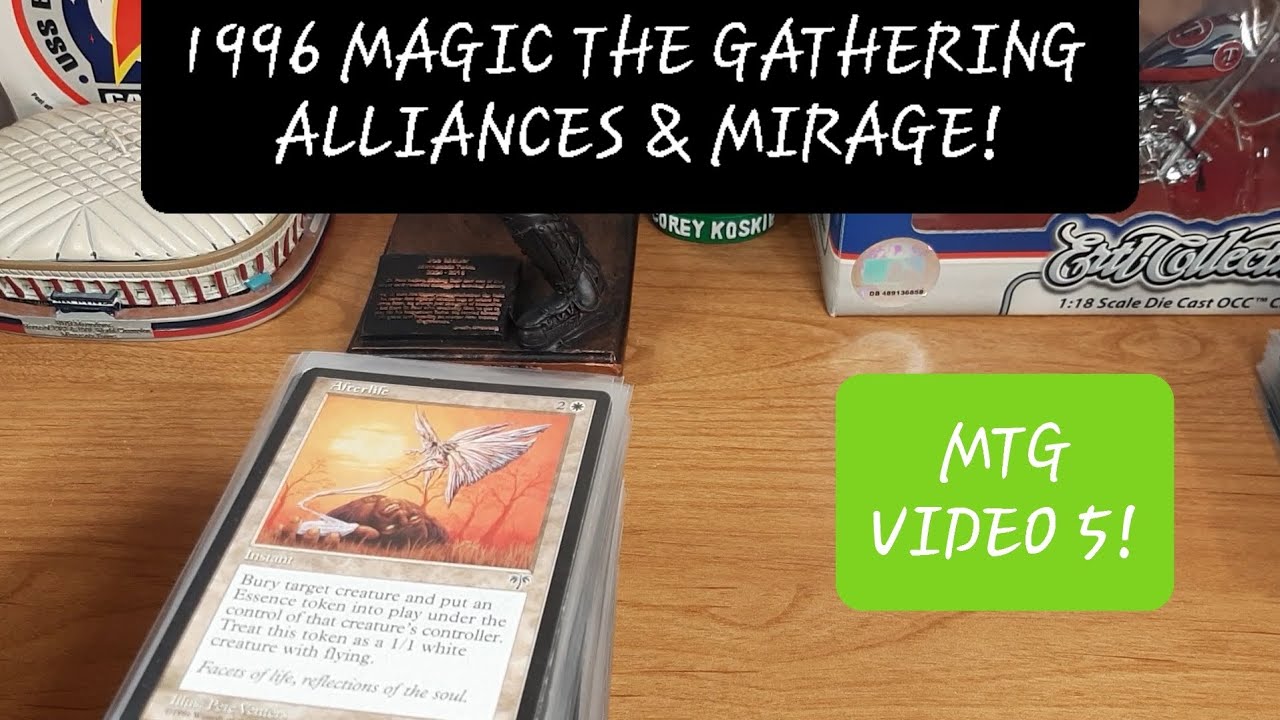 Magic the Gathering 1996: Мираж и альянсы! Пятое видео из этой серии. Ради благого дела!