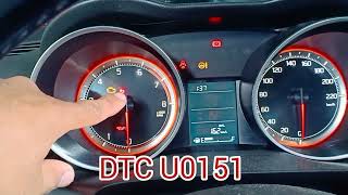 Suzuki Swift 1.2 (2nd gen) | Airbag Control Module Replace (DTC U0151)